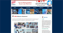 Desktop Screenshot of orixonline.com